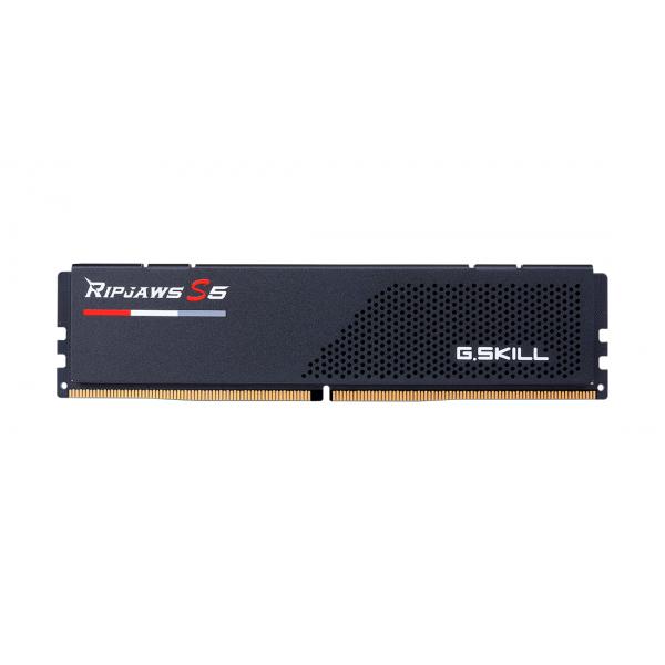 G.Skill Ripjaws S5 F5-6000J3040F16GX2-RS5K memoria 32 GB 2 x 16 GB DDR5 288-pin DIMM (G.Skill Ripjaws S5 schwarz - DDR5 - 32 GB KIT [2x16GB])