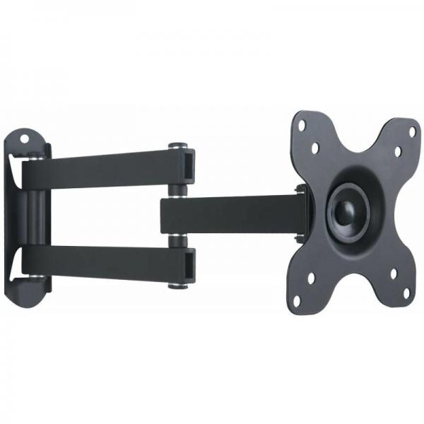 Techly Supporto a Muro per TV LED LCD 13-30 Inclinabile 2 Snodi Nero ICA-LCD 923B (Wall Support For Lcd Led - 13-30 Tilting 2 Joints Black - Ica-Lcd 923B - Warranty: 12M)