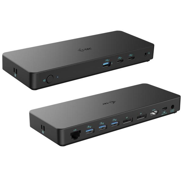 i-tec USB-C Triple Display Docking Station Gen 2 Pro + Power Delivery 100W (I-TEC USB-C 3X 4K LCD GEN2 PRO - I-TEC USB-C DOCK PD 100W)