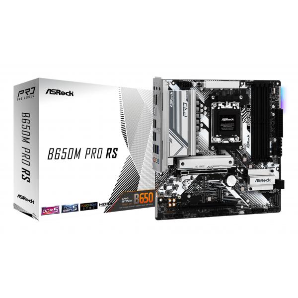 Asrock B650M Pro RS AMD B650 Socket AM5 micro ATX (ASRock B650M PRO RS)