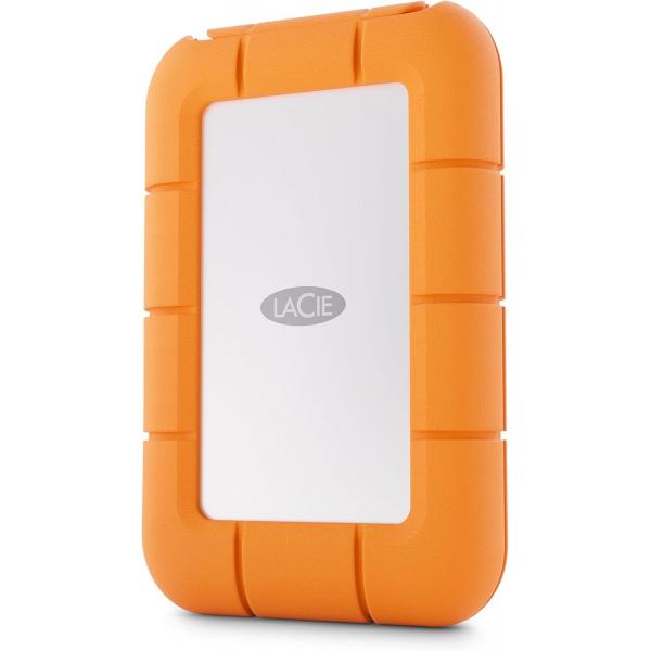 LaCie STMF1000400 unità esterna a stato solido 1 TB USB tipo-C USB 3.2 Gen 2x2 Grigio, Arancione (LaCie Rugged Mini - SSD - 1 TB - external [portable] - USB 3.2 Gen 2x2)