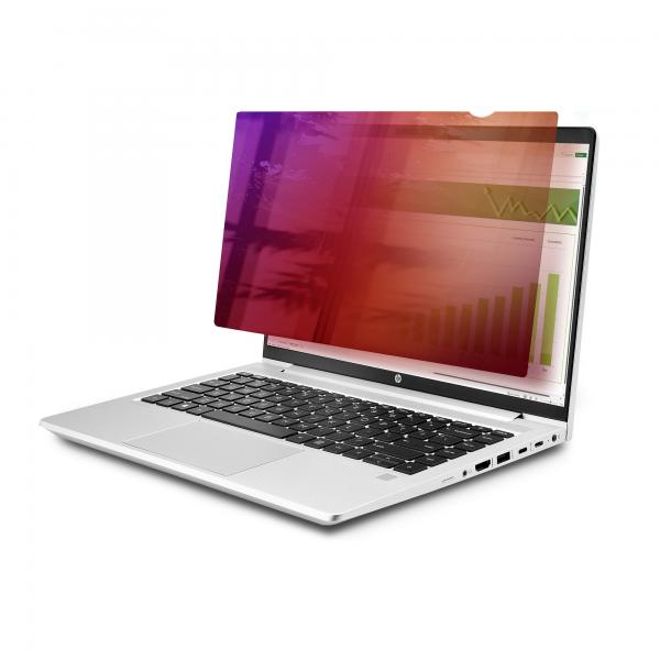 StarTech.com 14G-PRIVACY-SCREEN schermo anti-riflesso 35,6 cm [14] Computer portatile Filtro per la privacy senza bordi per display (14IN LAPTOP PRIVACY SCREEN - GOLD PRIVACY FILTER/SECURITY SHI)
