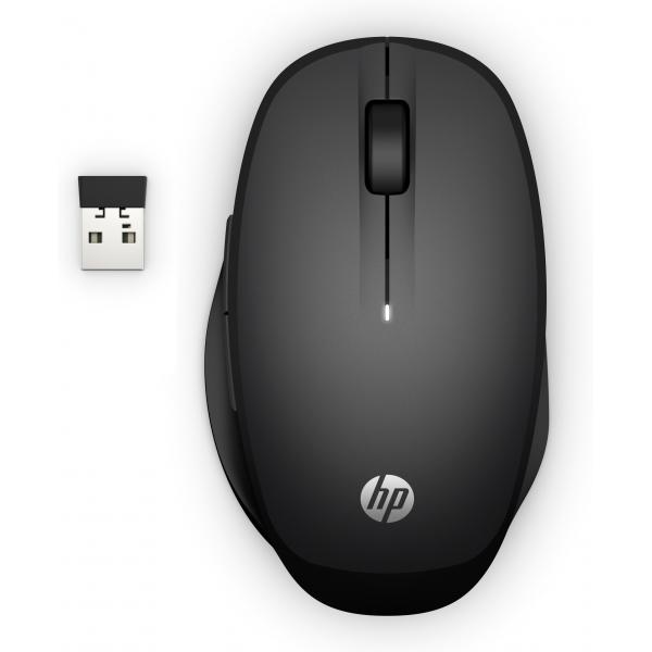 HP Dual Mode Mouse (Dual Mode Black Mouse 300 - Warranty: 12M)