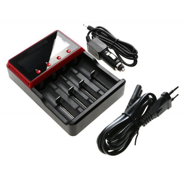 CoreParts MBXBTCHR-AC0045 carica batterie (Car Charger for Battery, with - Euro AC Power Cord and Plug - In Charger - Warranty: 12M)