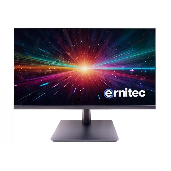 Ernitec 0070-24127-F Monitor PC 68,6 cm [27] 1920 x 1080 Pixel Full HD LCD Nero (27 Surveillance monitor - frameless for 24/7 Use, 1080P - Resolution 1 x HDMI 2.0, 1 x VGA , 2 x Speakers - Warranty:
