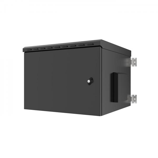 Lanview RWMIP55W07U60B rack 7U Nero (19 7U IP55 Wall mount - Cabinet 600 x 600 x 410mm - - Black IP55 - Warranty: 60M)