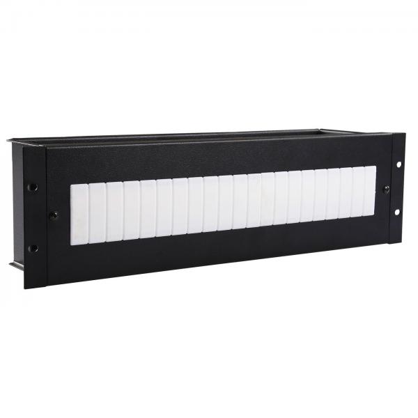 Lanview RAX630BL porta accessori (3U 19 ELECTRICAL/DIN RAIL - MODULE - BLACK - Warranty: 60M)