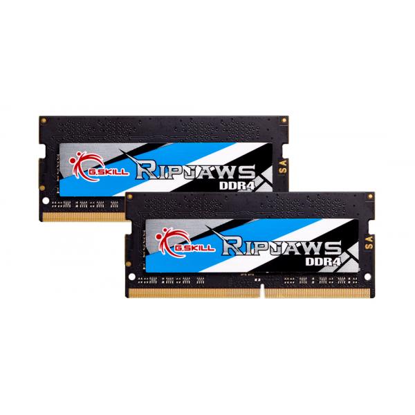 G.Skill Ripjaws F4-3200C22D-32GRS memoria 32 GB 2 x 16 GB DDR4 260-pin SO-DIMM (G.Skill DDR4 32GB PC 6000 CL22 KIT [2x16GB] 32GRS Ripjaws)