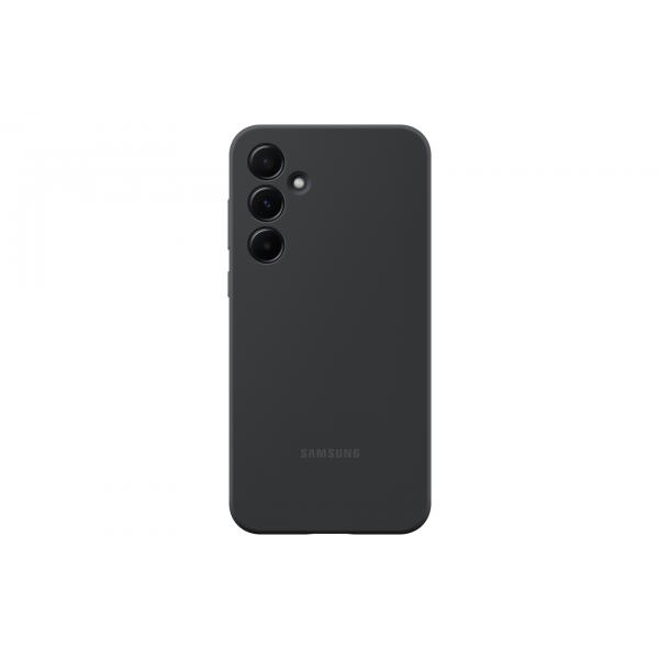 Samsung Custodia in Silicone Galaxy A55 5G (Silicone Case A55 Black - Warranty: 24M)