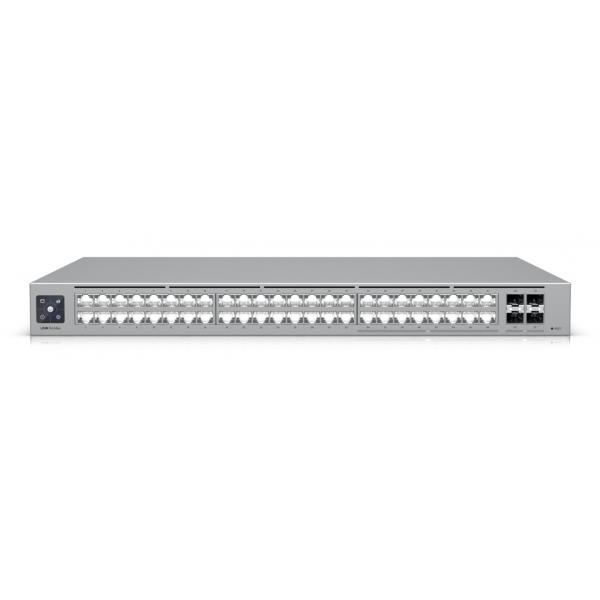 Ubiquiti Pro Max 48 L3 2.5G Ethernet [100/1000/2500] 1U Grigio (Ubiquiti Switch UniFi 32xRJ45 GBit/16xRJ45 2.5G/4xSFP+ Managed Max 19 Rack-Mountable, 1,3 Touchscreen)