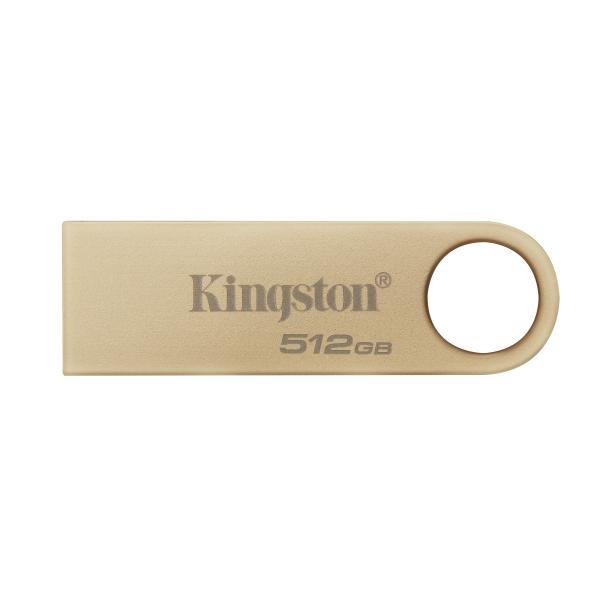 Kingston Technology DataTraveler 512GB 220MB/s Drive USB 3.2 Gen 1 in Metallo SE9 G3 (512GB DT USB 3.2 220MB/S GEN 1 - METAL SE9 G3)