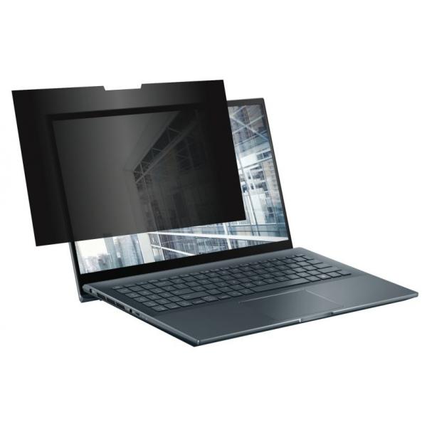eSTUFF GLBE12294175 schermo anti-riflesso 31,8 cm [12.5] Computer portatile Filtro per la privacy senza bordi per display (Edge Privacy Filter 12.5 294 - mm x 175 mm 16:9 Supports - Touch Screens - W