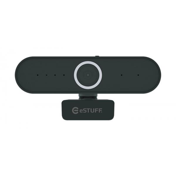 eSTUFF GLB246250 webcam 2 MP 1920 x 1080 Pixel Nero (Cover for G625 HD Office Webcam 2MP, - [1920x1080 pixels], 30FPS, - with privacy cover and USB Connection 2MP, [1920x1080 pixels], 30FPS, with - W