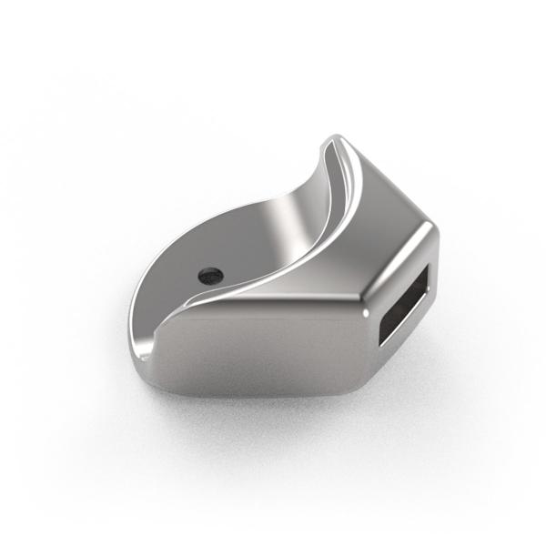 Compulocks MBALDG05 cavo di sicurezza Argento (Compulocks Ledge adapter for MacBook A)