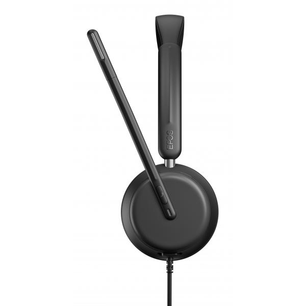 EPOS IMPACT 860 Auricolare Cablato A Padiglione Ufficio USB tipo-C Nero (IMPACT 860 UC DUO - USB-A + USB-C WIRED)