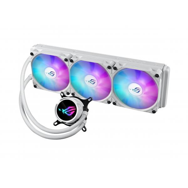 ASUS ROG Strix LC III 360 ARGB White Edition Processore Kit di raffreddamento a liquido 12 cm Bianco (ASUS ROG STRIX LC III 360 COOLER)