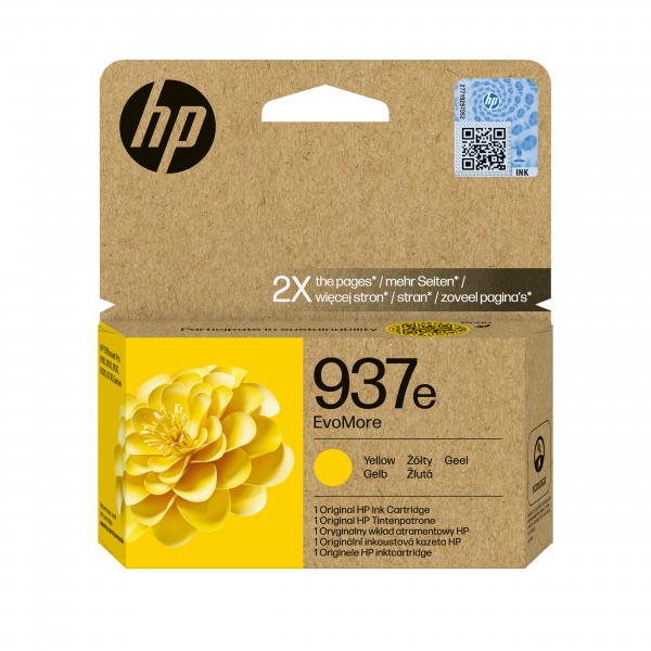 HP Cartuccia di inchiostro giallo originale 937e EvoMore (HP 937e EvoMore - gul - original - bl? LEADTIME6DAYS:leadtime of 6 days)