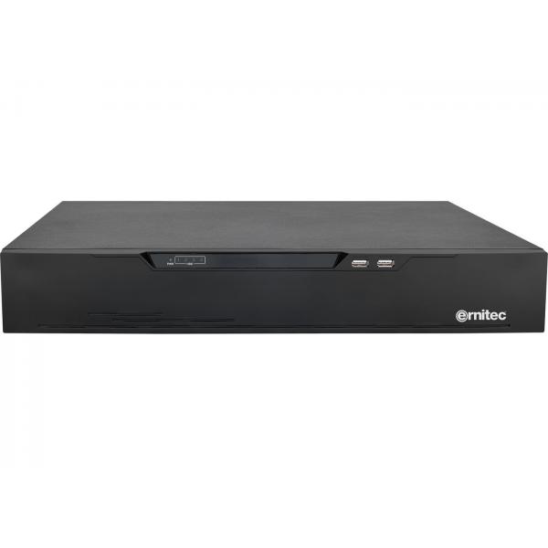 Ernitec 0070-10404 Videoregistratore di rete [NVR] 1.5U Nero (Cygnus 32 Channel NVR, 1.5U, - 2 x NIC, 4 HDD - NDAA - Warranty: 60M)
