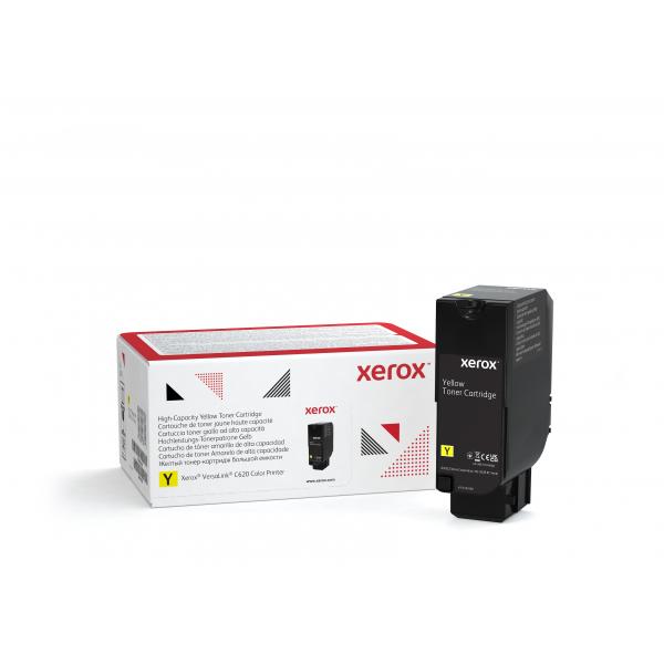Xerox Cartuccia toner Giallo a Alta capacità da 12000 Pagine per Stampante a colori ® VersaLink® C620 [006R04627] (VERSALINK C620 YELLOW HIGH - CAPACITY TONER CARTRIDGE 12000P)