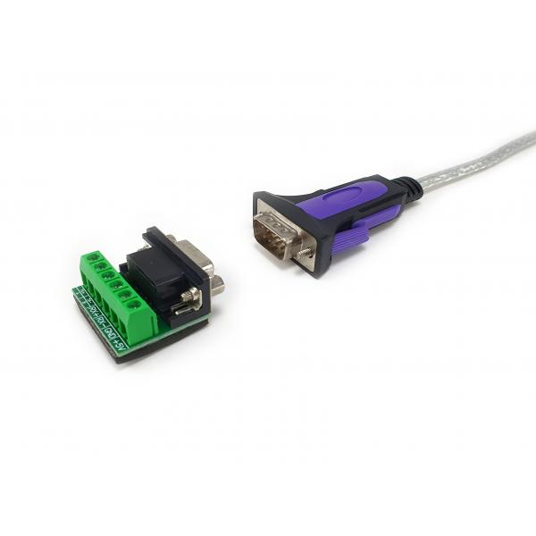 Equip Cavo adattatore da USB-A a seriale RS-422/485 DB9 (Usb-A To Serial Rs-422/485 - Db9 Adapter Cable - Warranty: 12M)