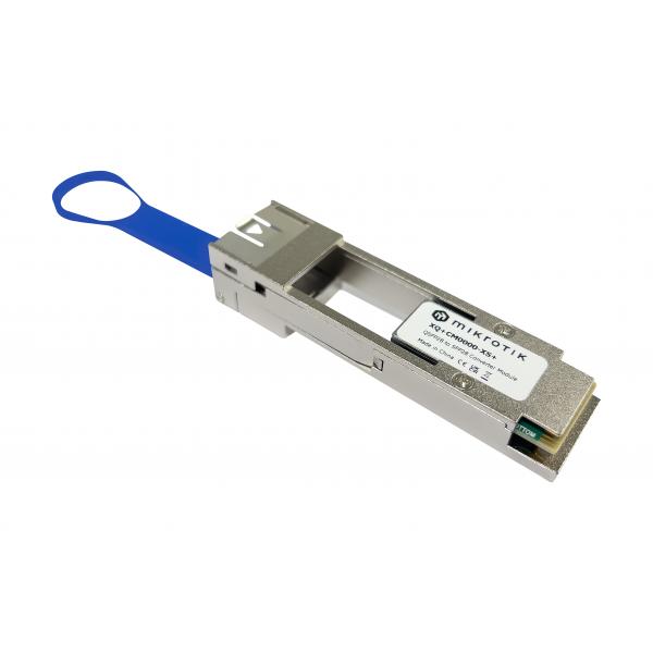 Mikrotik XQ+CM0000-XS+ adattatore di fibra ottica QSFP 1 pz Argento (MikroTik QSFP28 to SFP28 Converter Module - XQ+CM0000-XS+)