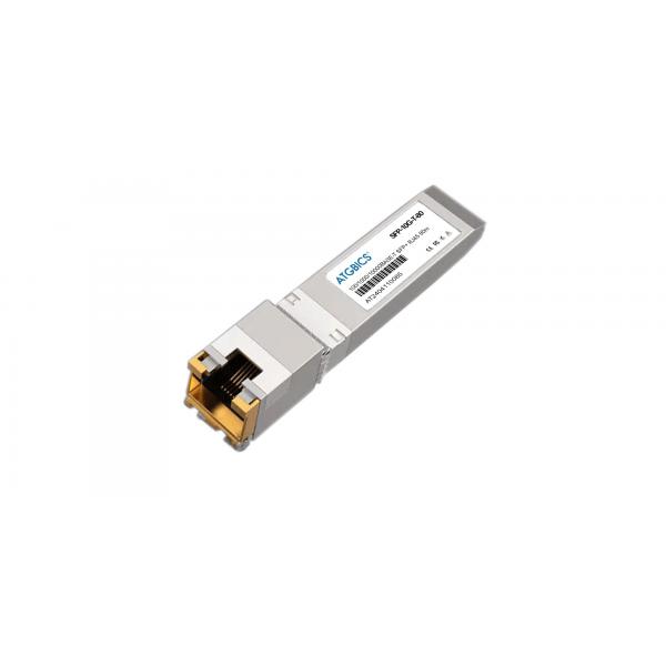 ATGBICS 10G-SFPP-TX80-C modulo del ricetrasmettitore di rete Rame 10000 Mbit/s SFP+ (Brocade compatible Transceiver SFP+ 100/1000/10000Base-T [RJ45, Copper, 80m])