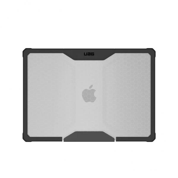 Urban Armor Gear PLYO 38,1 cm [15] Cover a guscio Nero, Trasparente (UAG Rugged Case for Apple Macbook Air 15 M2/ M3/ M4 A2941- Plyo Series- Clear)