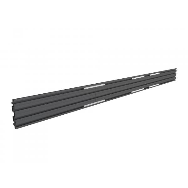 Multibrackets 3880 Accessorio per il montaggio del monitor (Multibrackets M Pro Series - Triple Screen Rail 348cm Blac)