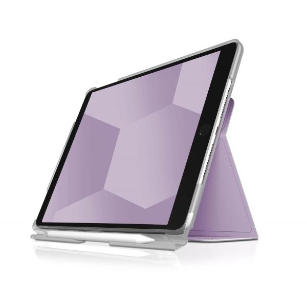 STM STM-222-383JU-04 custodia per tablet 25,9 cm [10.2] Custodia flip a libro Viola (STM Studio [iPad Gen 9th/8th/7th] Purp)