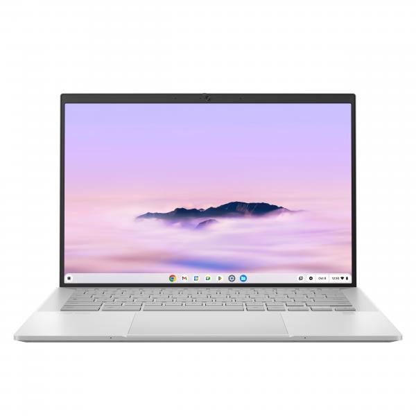 ASUS Chromebook Plus Enterprise CB54 CB5403CMA-QM0120 Intel Core Ultra 5 115U 35,6 cm [14] Touch screen WQXGA 8 GB LPDDR5x-SDRAM 256 GB SSD Wi-Fi 6E [802.11ax] ChromeOS Argento (ASUS CB5403CMA QM0120