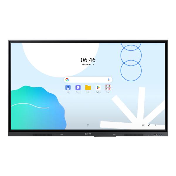 Samsung WA86D lavagna interattiva 2,18 m [86] 3840 x 2160 Pixel Touch screen Grigio (86 LH86WADWLGCXEN Interactive Display - 86 Black Interactive Displays4K 400 cd/m2 12/7 Operation 3x HDMI 5 USB)