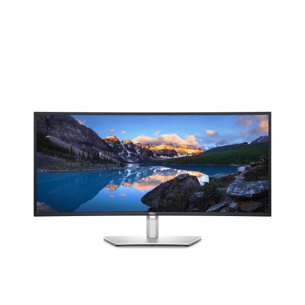 DELL UltraSharp U3423WE Monitor PC 86,4 cm [34] 3440 x 1440 Pixel UltraWide Quad HD LCD Argento (Rp U3423We Led Display 86.7 - Cm [34.1] 3440 X 1440 Pixels - Ultrawide Quad Hd Lcd Silver - Warranty: