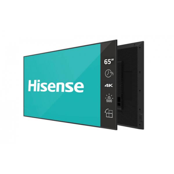 Hisense 65DM66D visualizzatore di messaggi 165,1 cm [65] LED Wi-Fi 500 cd/m² 4K Ultra HD Nero Processore integrato Android 11 24/7 (Hisense DM Series 65' 4K Digital Signage Display)