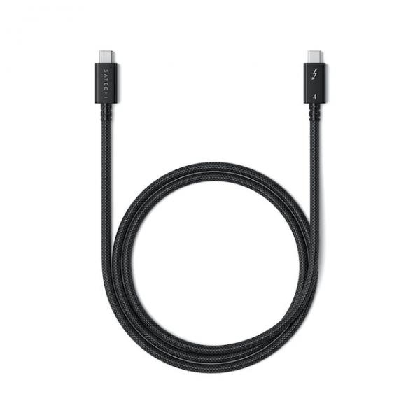 Satechi ST-YTB100K Cavo Thunderbolt 1 m 40 Gbit/s Nero (Satechi Thunderbolt 4 Pro Cable [1M])