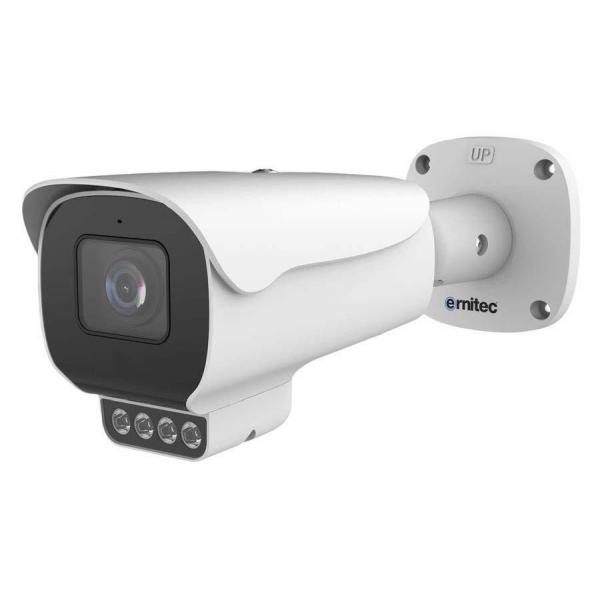 Ernitec 0070-08111 telecamera di sorveglianza Telecamera di sicurezza IP Interno e esterno 3840 x 2160 Pixel (Deimos Pro 8MP Bullet Camera - with 2.7-13.5mm Motorized - Lens & IR 40m, Sound and light