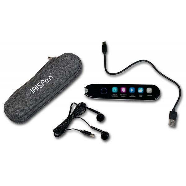 I.R.I.S. IRISPen Reader 8 Penna scanner Nero, Bianco (Canon - Text reader - USB-C)