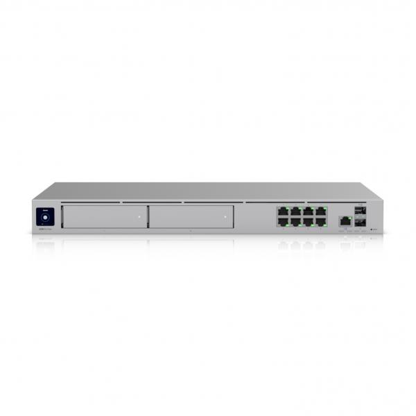 Ubiquiti Dream Machine Pro Max gateway/controller 10, 100, 1000, 2500 Mbit/s (Ubiquiti UniFi Dream Machine Pro Max UDM-PRO-MAX [Sec. Gateway/Netw. Appliance] 3.5 HDD Bay for NVR Storage / Dual WAN Po