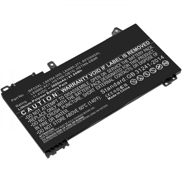 CoreParts MBXHP-BA0308 ricambio per laptop Batteria (Laptop Battery for HP 41.04Wh - 11.4V 3600mAh - Warranty: 12M)