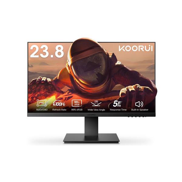 Koorui S01 Monitor PC 54,5 cm [21.4] 1920 x 1080 Pixel Full HD LCD Nero (Koorui S01 Monitor)