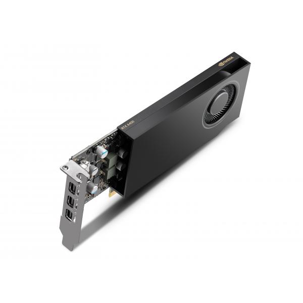 PNY VCNRTXA400-SB scheda video NVIDIA RTX A400 4 GB GDDR6 (PNY 4GB RTX A400 LP 4xmDP Smallbox [without Adapter])