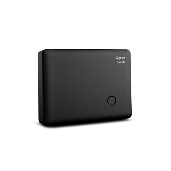 Gigaset Box 100 stazione base DECT Nero (Box 100 Dect Base Station - Black EU PLUG - Warranty: 12M)