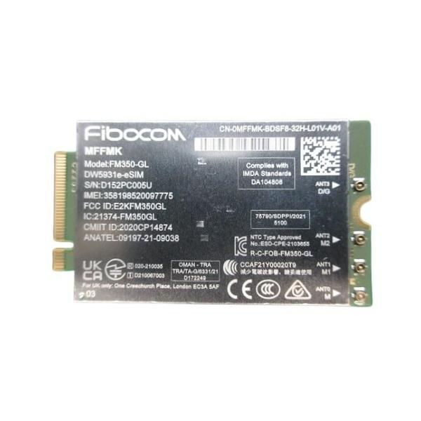 DELL DW5931E Interno WWAN 1250 Mbit/s (^DELL WIRELESS MOBILE MODEM DW5931E)
