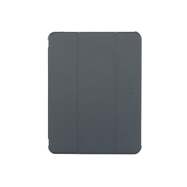 Tucano IPDA11M2ST-BBK custodia per tablet 27,9 cm [11] Custodia a libro Grigio (SATIN TABLETHUELLE BLUE BLACK - APPLE IPAD AIR 11 M2)