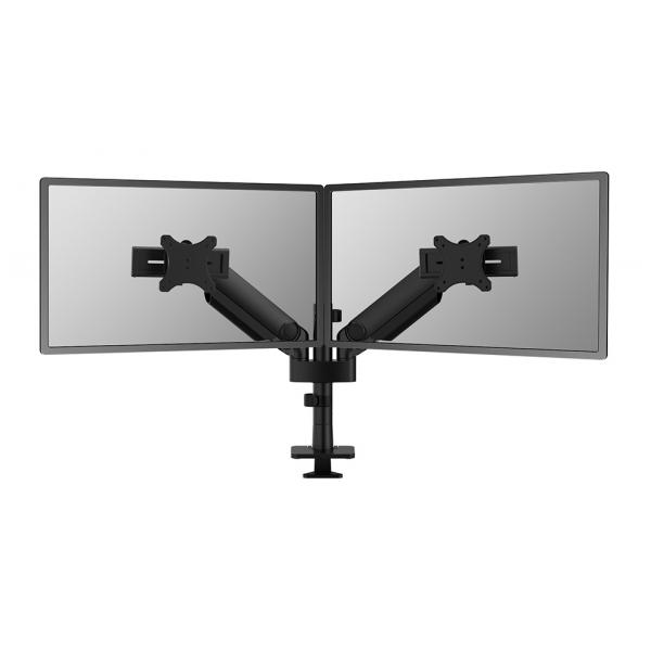 Neomounts DS65S-950BL2 Braccio per monitor 24-34 - molla a gas - Topfix - multiregolabile - 180°-stop (NEOMOUNTS NEXT ONE SL DESK - MOUNT DOUBLE DISPLAY SLIDING VES)