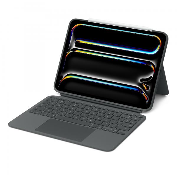 Logitech Combo Touch QWERTY Inglese UK Smart Connector Grafite (COMBOTOUCH FOR IPADAIR 13INCHM4 - GRAPHITE - UK - EMEA28-935) - Versione UK