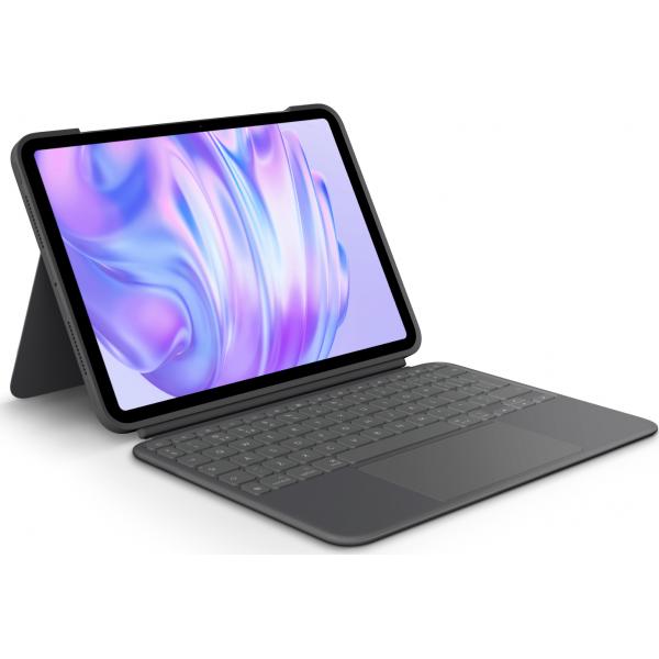 Logitech Combo Touch QWERTY Inglese UK Smart Connector Grafite (COMBO TOUCH IPAD PRO 11IN M4 GREY UK) - Versione UK