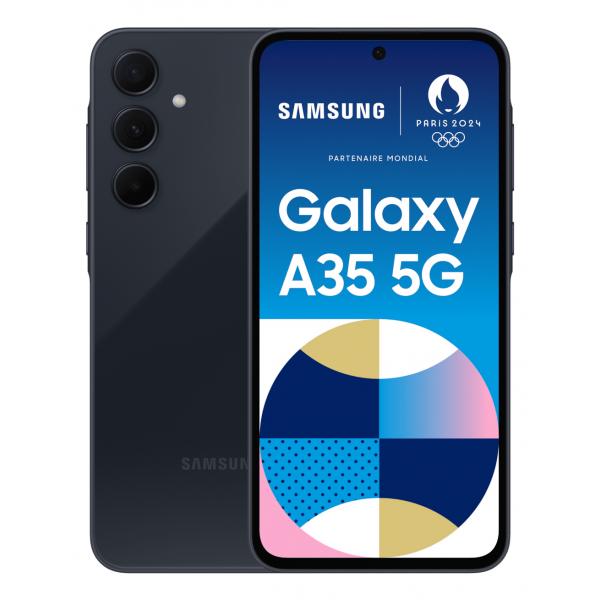 Samsung Galaxy A35 5G 16,8 cm [6.6] Dual SIM ibrida Android 14 USB tipo-C 6 GB 128 GB 5000 mAh Blu marino (Galaxy A35 5G 16.8 cm [6.6] - Hybrid Dual SIM Android 14 - USB Type-C 6 GB 128 GB 5000 mAh N