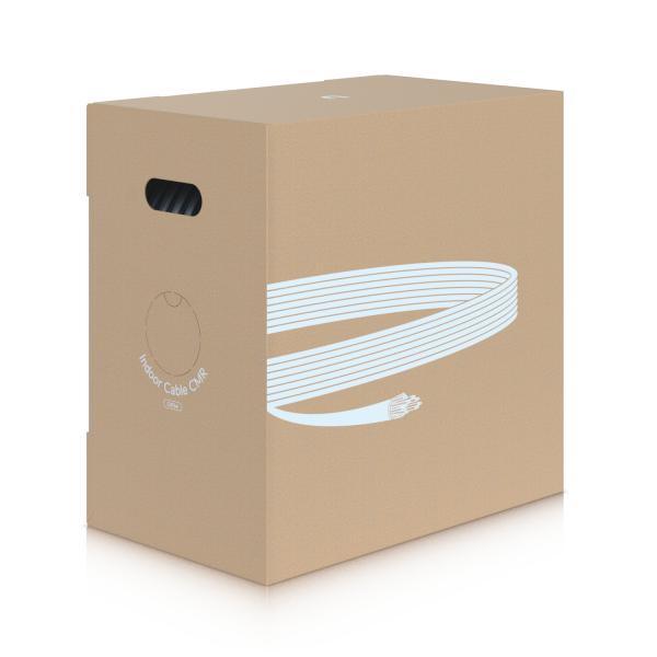 Ubiquiti UACC-Cable-C6A-CMR cavo di rete Bianco 305 m Cat6a U/UTP [UTP] (Category 6A Ethernet cable - for high-speed, indoor - deployments. - Warranty: 24M)