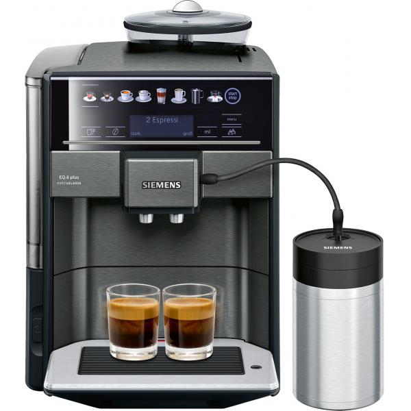 Siemens TE657F09DE macchina per caffè Automatica Macchina per espresso 1,7 L (Siemens EQ.6 plus extraKlasse TE657F09)