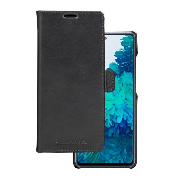 dbramante1928 Lynge custodia per cellulare 16,3 cm [6.41] Custodia a borsellino Nero (dbramante1928 Lynge - Flip cover per cellulare - pelle martellata - nero - per Samsung Galaxy S21 FE 5G)
